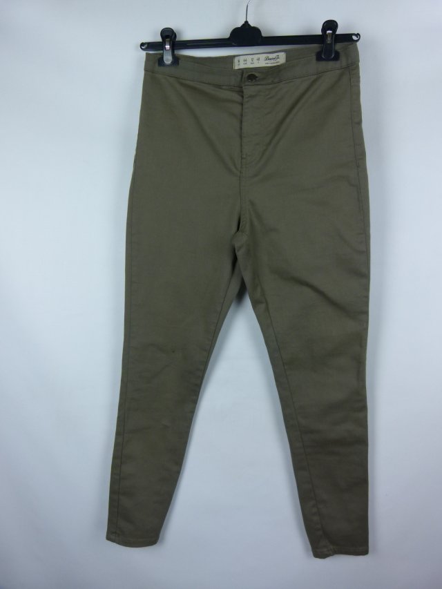 Denim Co spodnie chinosy jegginsy khaki elastan 16 / 42