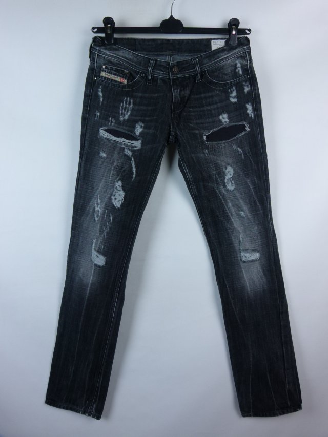 Diesel Lowky spodnie jeans wytarcia dziury W28 / L34