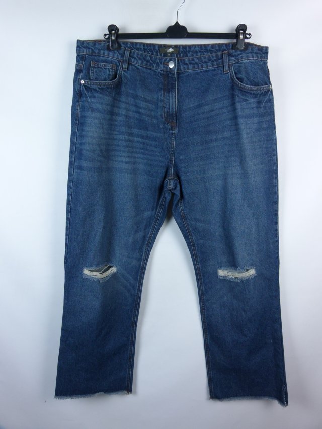 Studio Denim  spodnie jeans dziury / 20 - 48