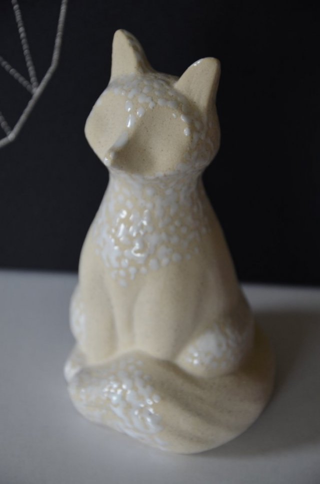 lis Anthropologie figurka lisa około 15 cm