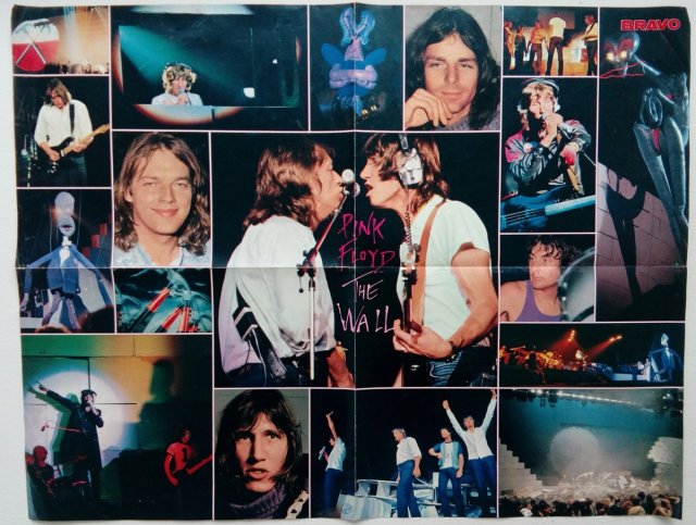 Pink Floyd the Wall poster plakat vintage