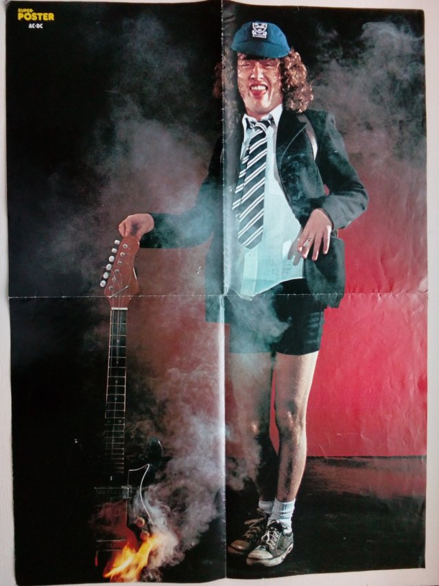 AC DC poster plakat vintage