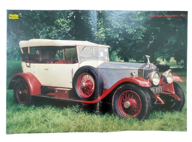 Rolls-Royce Plakat vintage