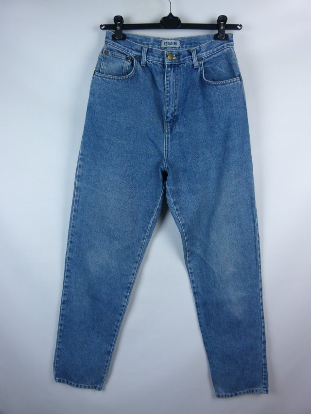 Spodnie jeans Equation wysoki stan - W 31 / L 32 -M