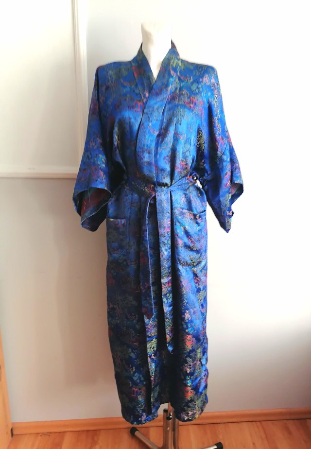 Kimono Chińskie szlafrok  vintage