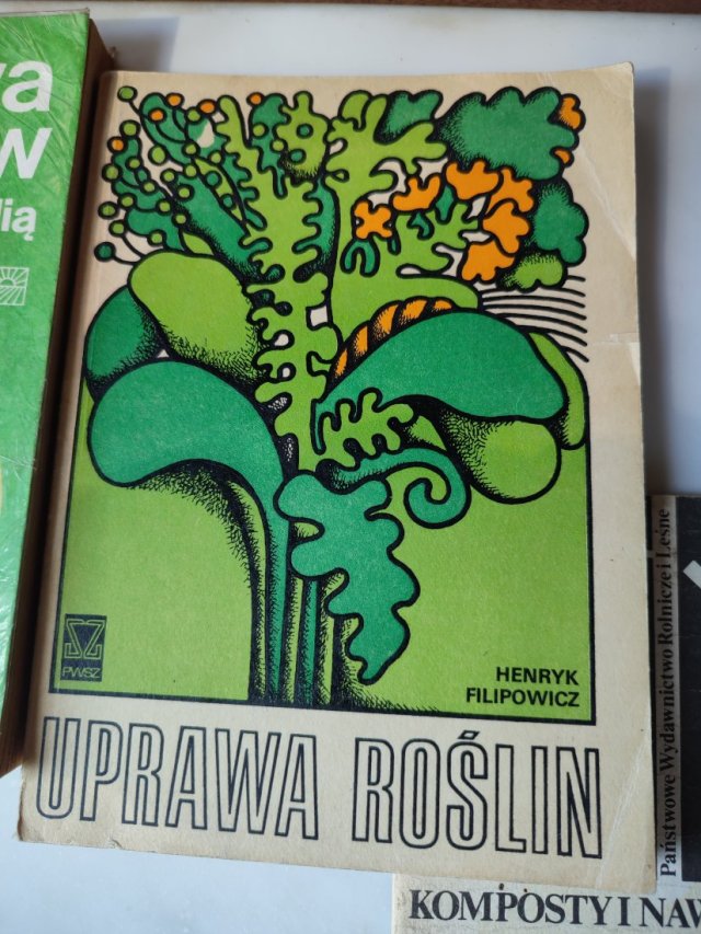 książka UPRAWA ROŚLIN 1973r.