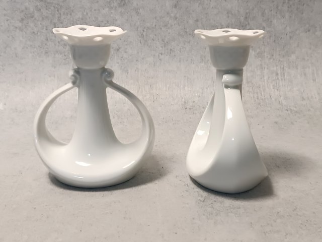 BING & GRONDAHL B&G Elegance Świeczniki Porcelana Denmark Dania