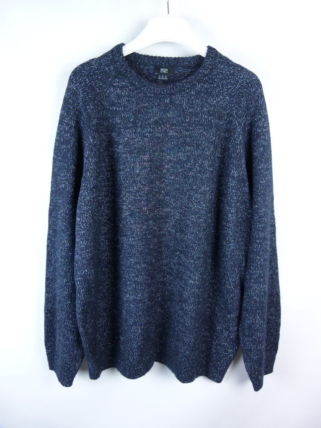 F&F sweter melanż akryl / XXL