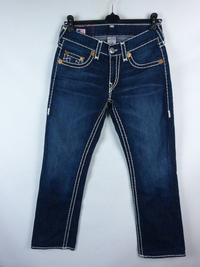 True Religion - Bobby Super T straight jeans proste / 34 - L