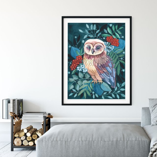 Owl Plakat 30x40