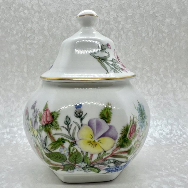 ❤ AYNSLEY ❤ Wild Tudor ❤ Delikatna porcelana - rzadka seria