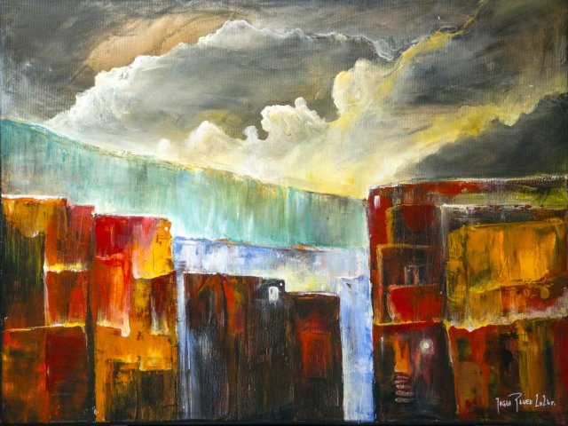 Obraz akrylowy "City II"