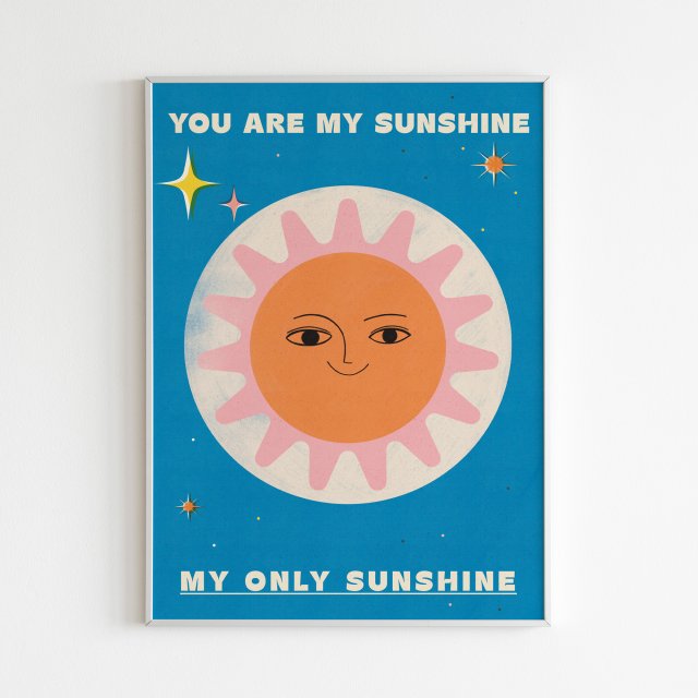 Plakat 42 x 59,4 cm Sunshine