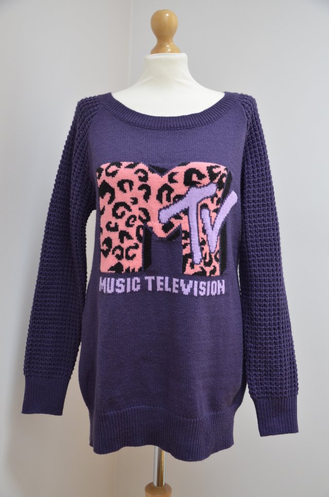 sweter MTV H&M 38/M