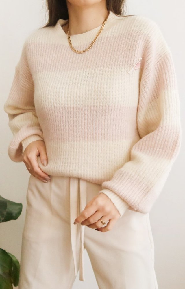 Pastelowy sweter 36/38