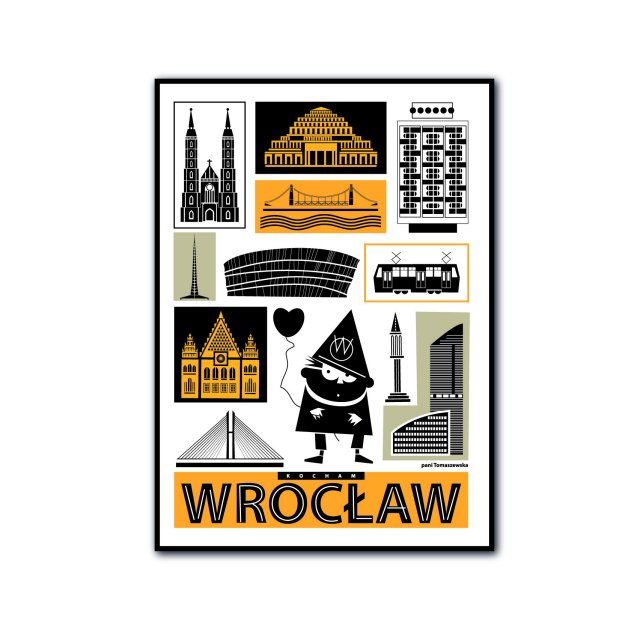 GRAFIKA " Wrocław" 50x70cm