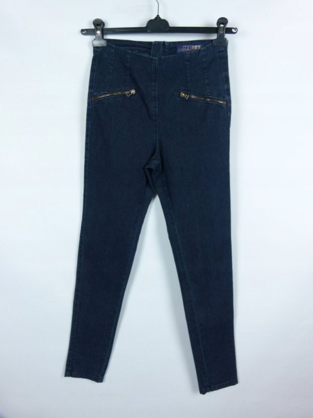 Yes Yes - New Look skinny cienki jeans wysoki stan 10 / 36