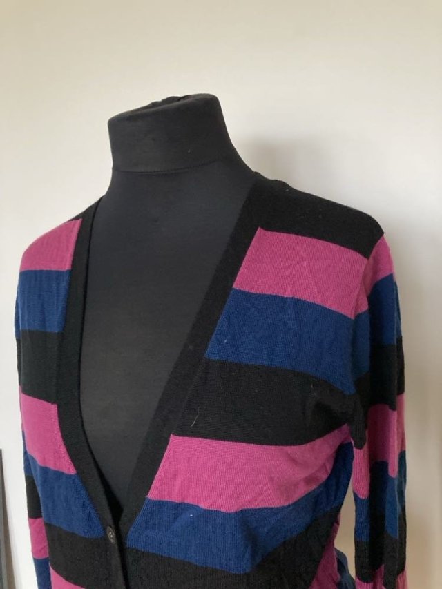 Sweter rozpinany kardigan merino Laura Ashley rozm. 44