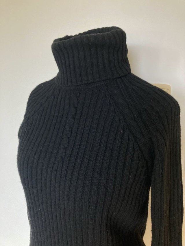 Sweter z golfem Calvin Klein Jeans wełna