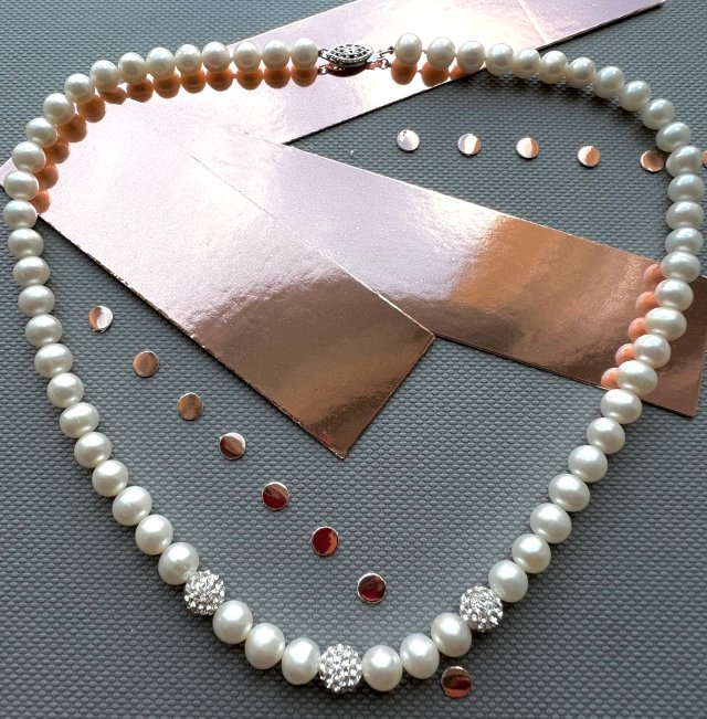 Natural Pearl Luxury Art Modern Design  ❤ Czar i elegancja z natury ❤ Naturalne perły osadzone w srebrze ❤