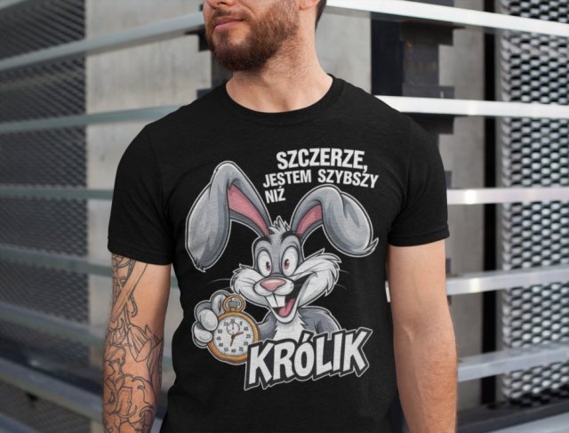 KOSZULKA T-SHIRT CZARNA , BIAŁA w rozmiarach S, M, L, XL, XXL