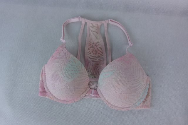 PINK Victoria's Secret usztywniany biustonosz 32C / 70D