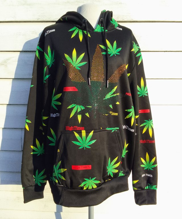 BLUZA Z KAPTUREM HOODIE GANJA