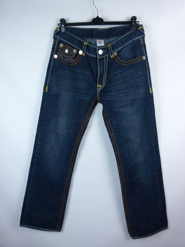 True Religion - Billy Super T straight jeans proste / 36