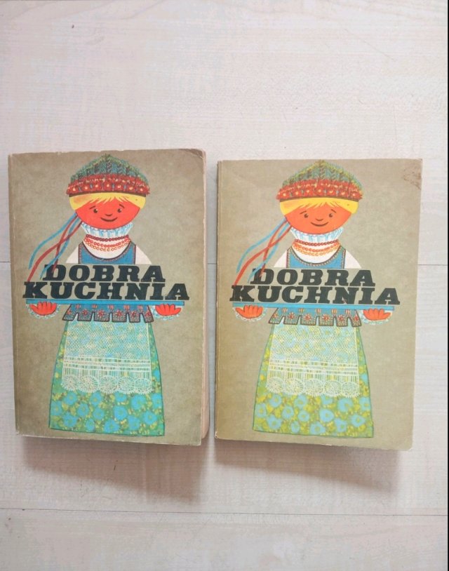 Dobra Kuchnia tom 1+2 Watra 1976r.  Zestaw 2