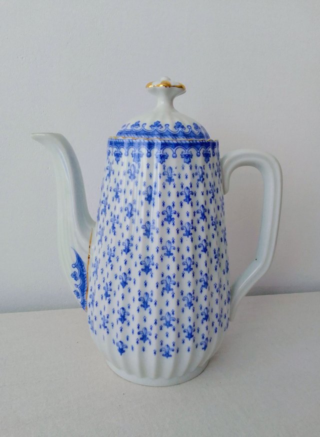 ANTIQUE DZBANEK PORCELANA SCHALLER KAWA HERBATA