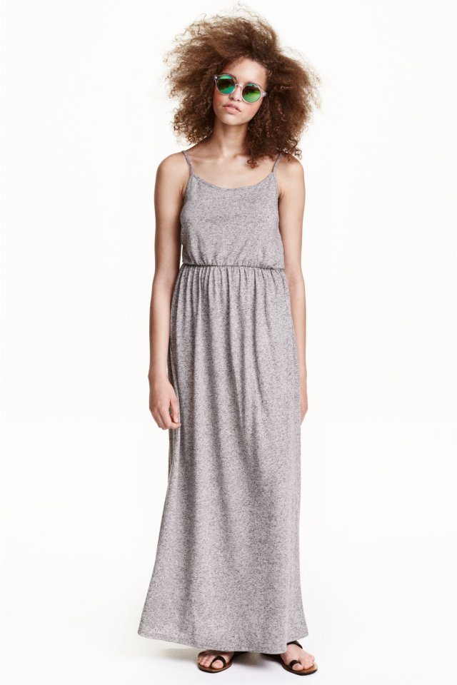 Maxi sukienka M H&M 10% len