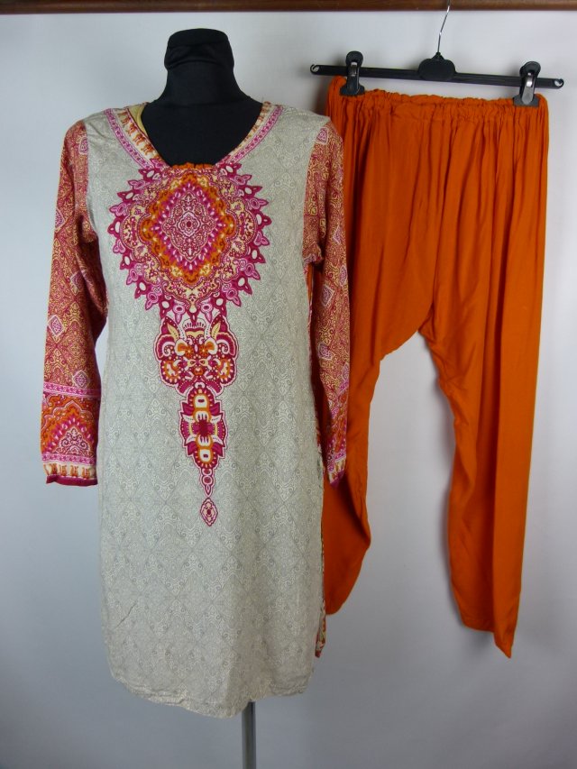 tradycyjny strój hinduski salwar kameez Indie / S