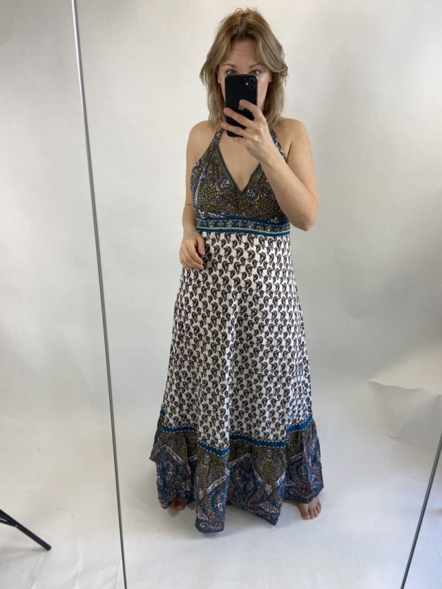 long ethno dress