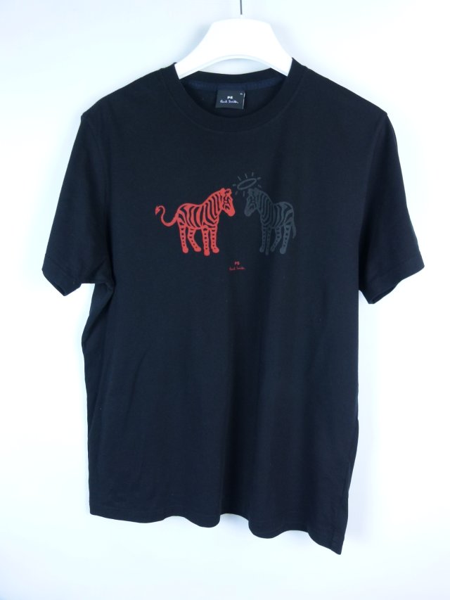 Paul Smith t-shirt bawełna zebra / XL