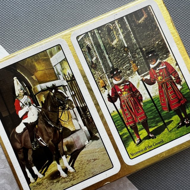 Vintage Waddingtons Bridge 1960s Playing Cards  ❤ Podwójna talia kart  ❤