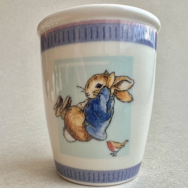 WEDGWOOD 2001r. ❀ڿڰۣ❀ Peter Rabbit ❀ڿڰۣ❀ RZADKOŚĆ ❀ڿڰۣ❀ Nowy porcelanowy kubeczek