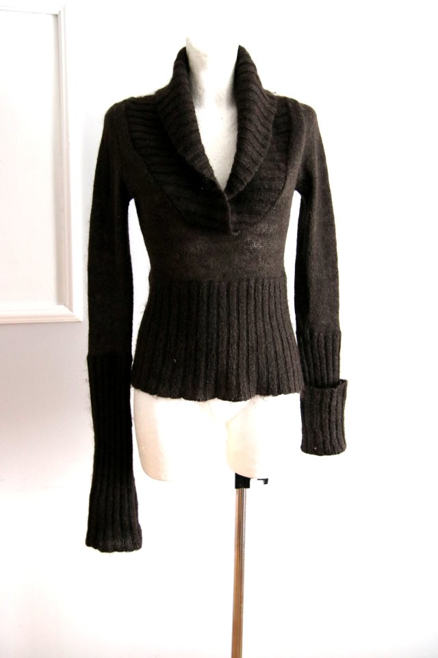 sweter 50% mohair , r 36