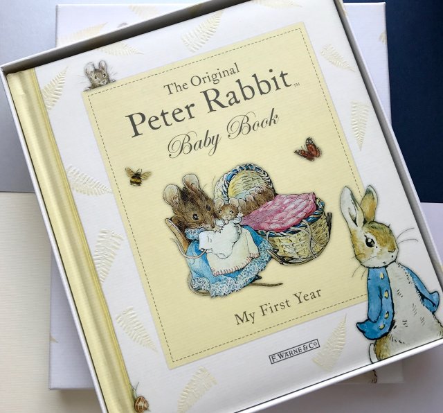 BEATRIX POTTER ❀ڿڰۣ❀ My First Year ❀ڿڰۣ❀ Peter Rabbit ❀ڿڰۣ❀ RZADKOŚĆ  ❀ڿڰۣ❀ Baby Book ❀ڿڰۣ❀