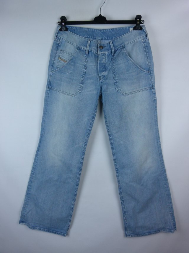 Diesel Wirky flare jeans spodnie dżins szerokie nogawki W31 L32