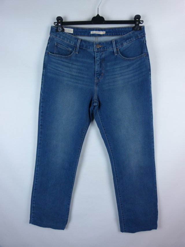 Levis 314 Shaping straight jeans spodnie dżins 16W / 44