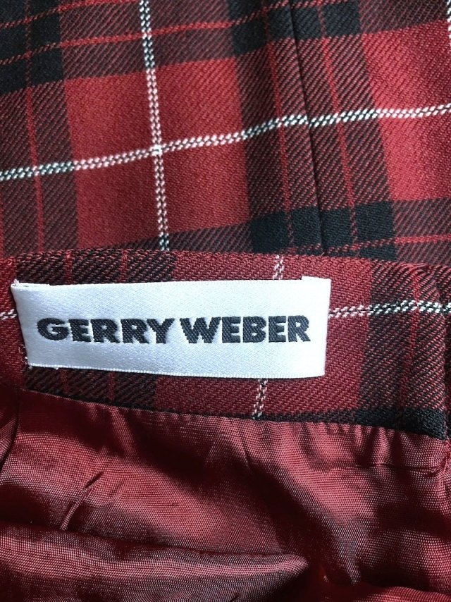 GERRY WEBER WEŁNIANA PROSTA SPÓDNICA M