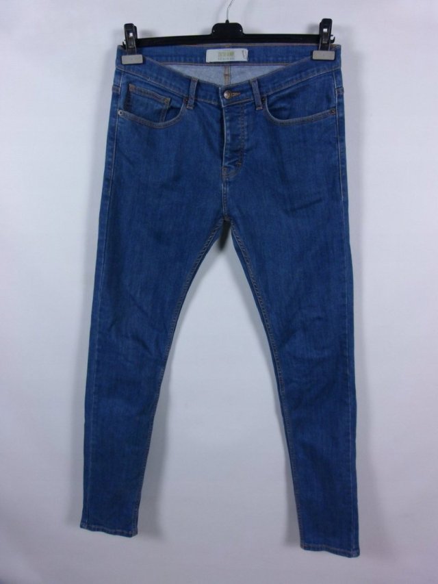 Topman stretch skinny jeans spodnie dżins 32L / M