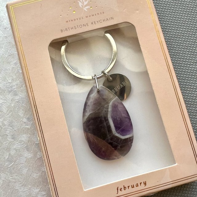 Gemstone Amethyst ❤ Równowaga, mądrość i spokój ❤ Ametyst ❤ Breloczek ❤