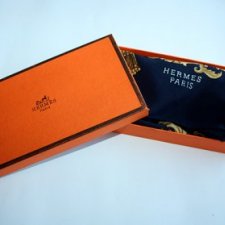 HERMES jedwabna