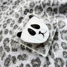 panda - broszka