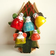 Dzwonki - Aniołki, ozdoby świąteczne