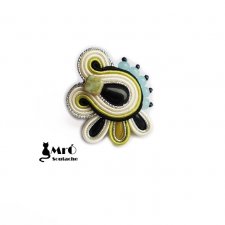 Daisy- pierścionek soutache