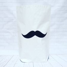 Worek papierowy  torba papierowa wąsy - 60 cm