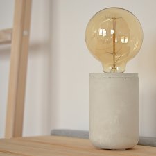 lampa betonowa oprawa bez żarówki