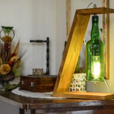 Lampka z butelki Porto